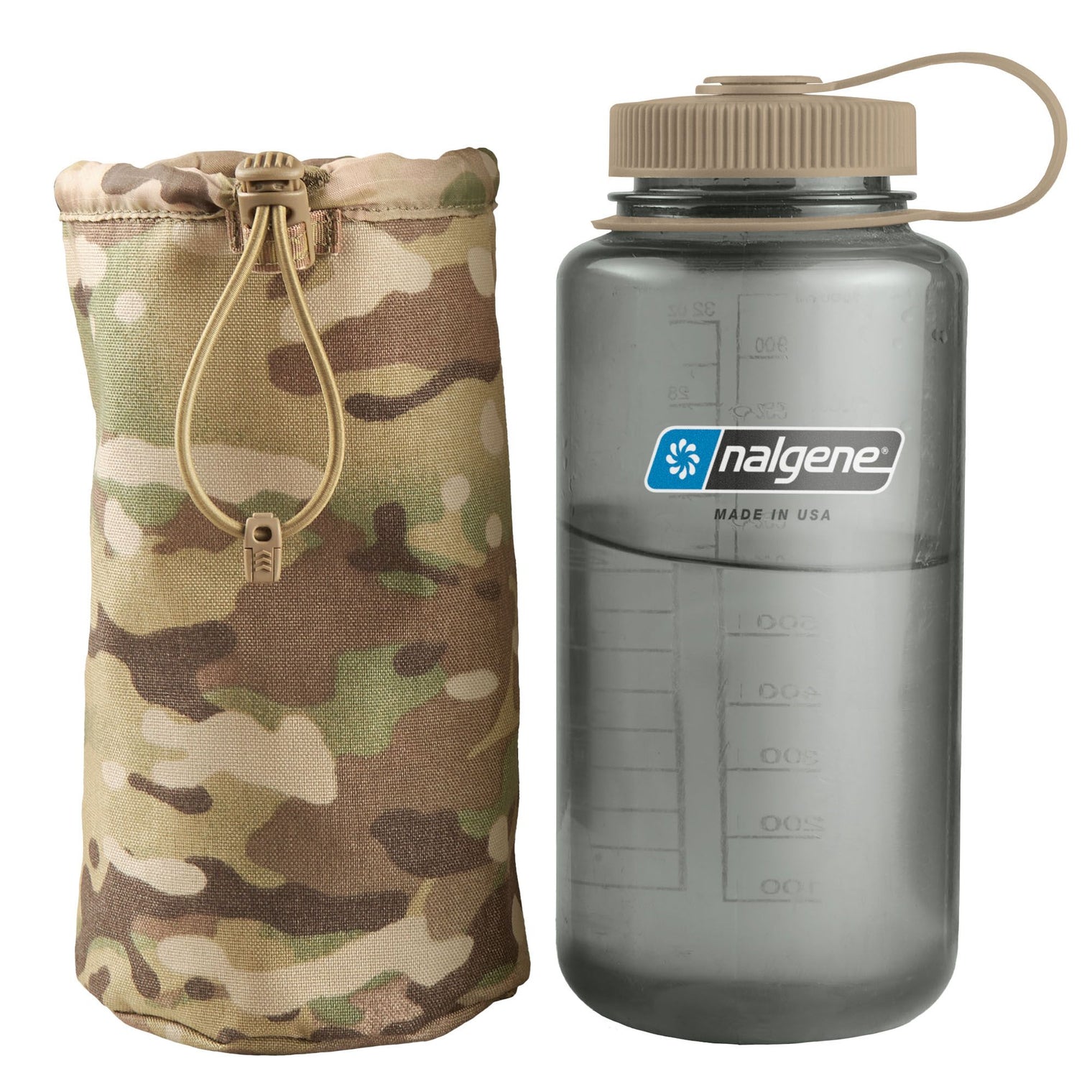 PLATATAC Nalgene bottle Pouch with Bungee - Platatac