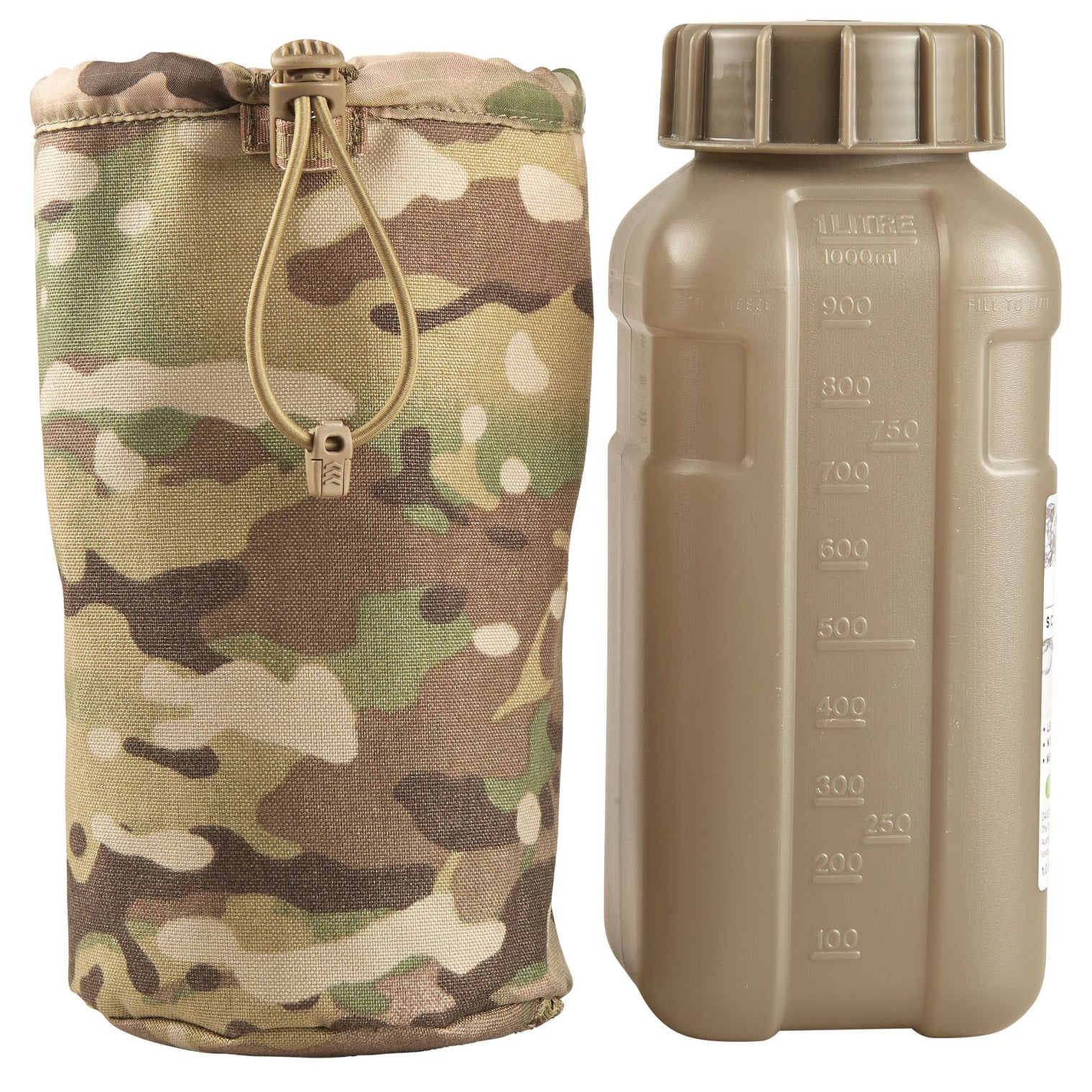 PLATATAC Nalgene bottle Pouch with Bungee - Platatac