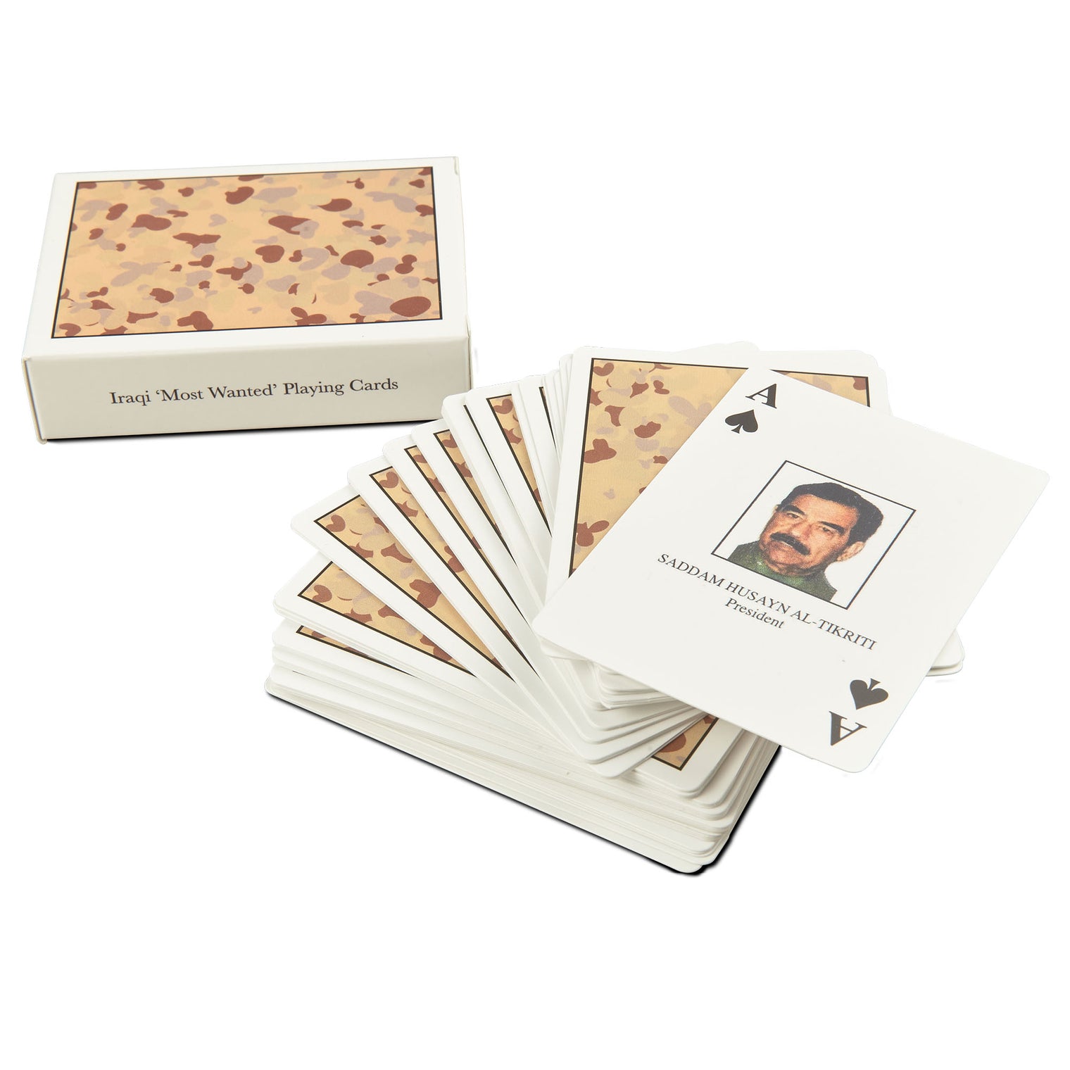 PLATATAC Iraq War Playing Cards - Platatac