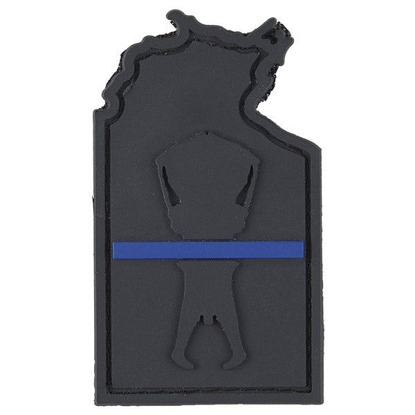 PLATATAC NT Map Thin Blue Line PVC Patch - Platatac
