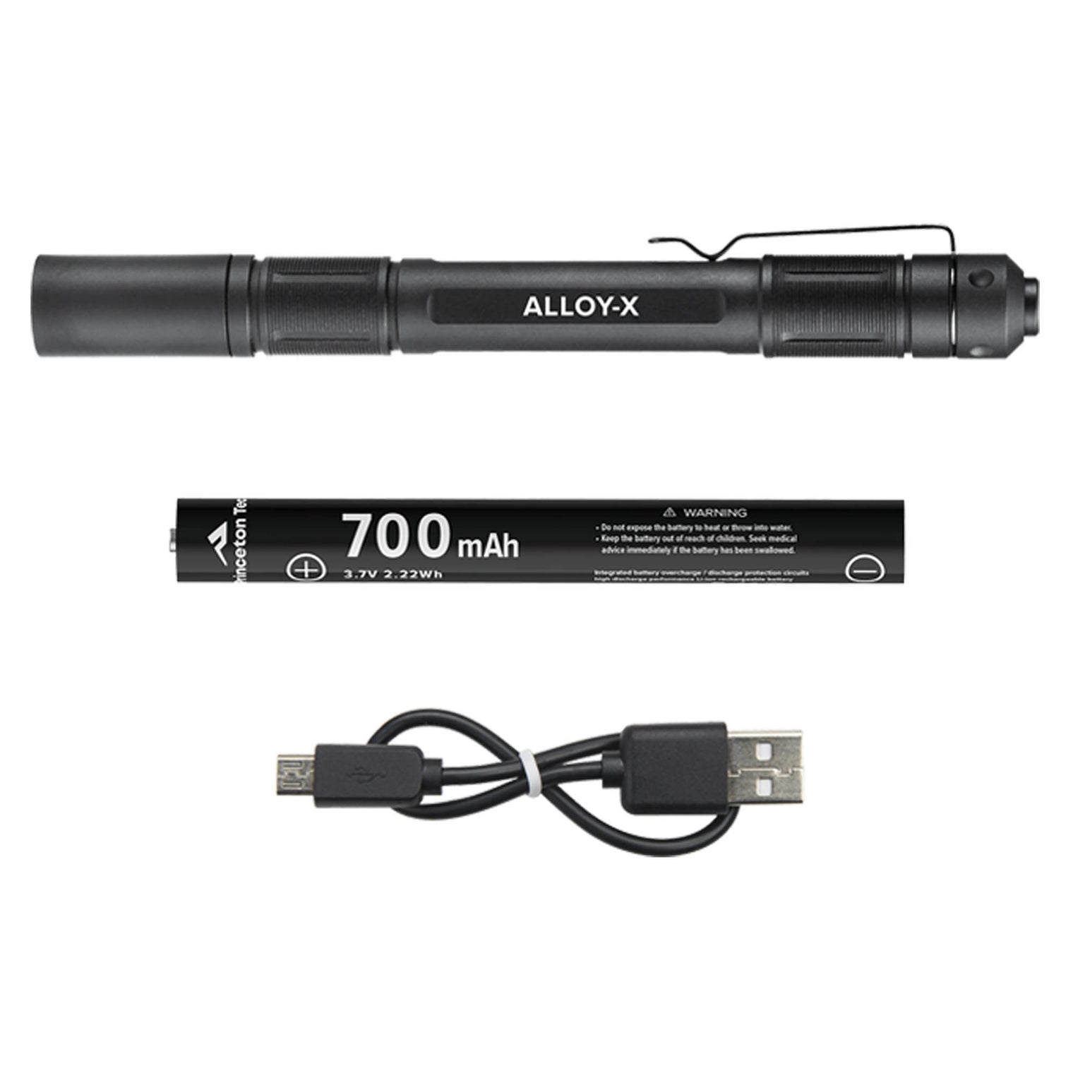 Princeton Tec Alloy - X Duel Fuel LED Pen Light - Platatac