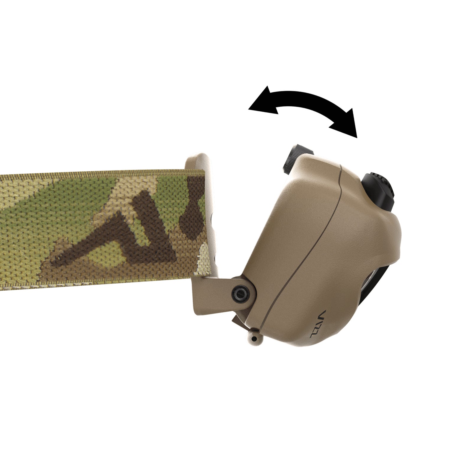 Princeton Tec Vizz Tactical MPLS Headlamp - 350 Lumens - Platatac