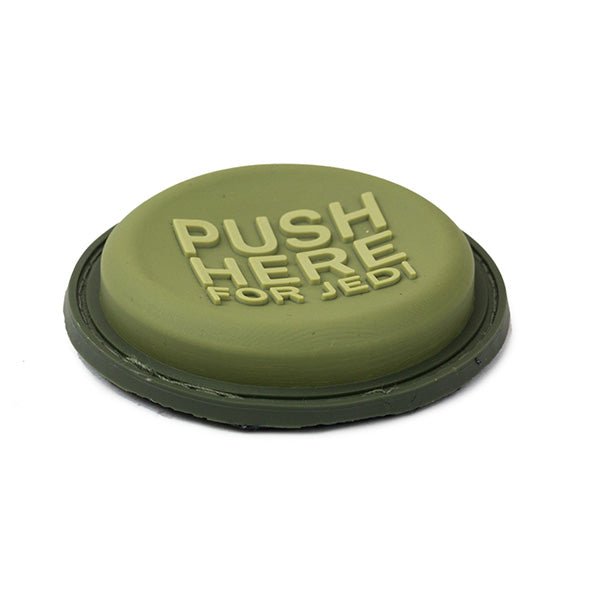 Platatac Push Here for Jedi PVC Patch - Platatac