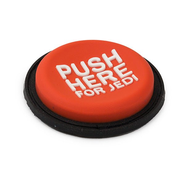 Platatac Push Here for Jedi PVC Patch - Platatac