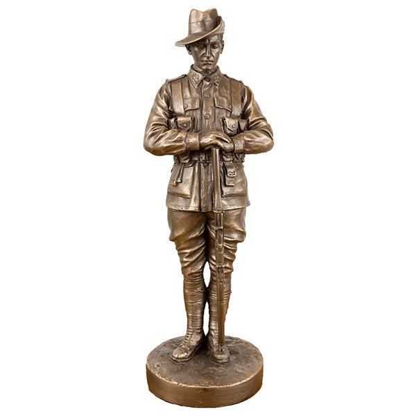 Naked Army "Remembrance" Cold - Cast Bronze Figurine - Platatac