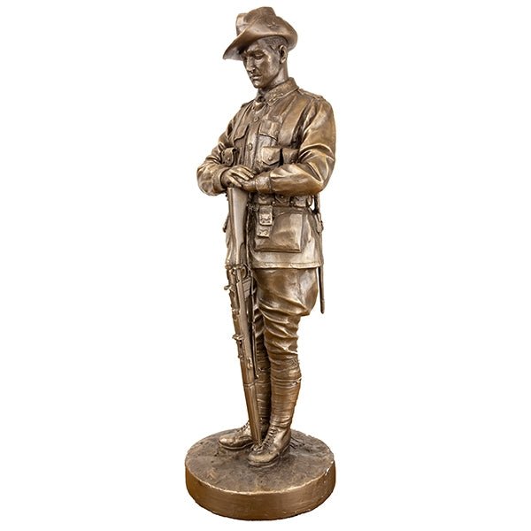Naked Army "Remembrance" Cold - Cast Bronze Figurine - Platatac