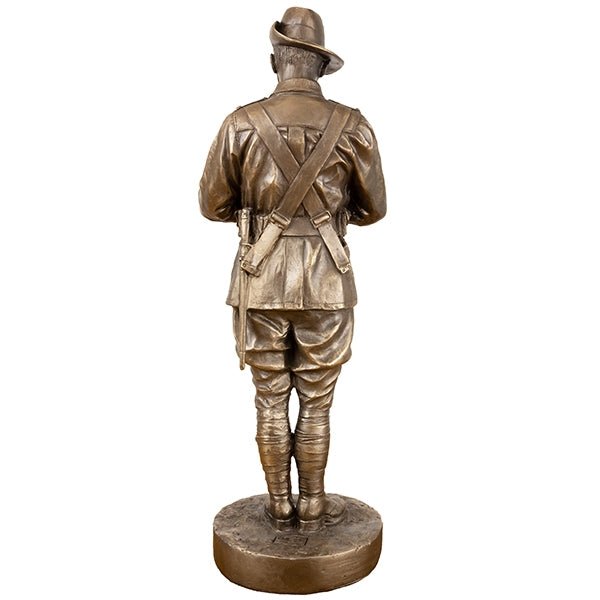 Naked Army "Remembrance" Cold - Cast Bronze Figurine - Platatac