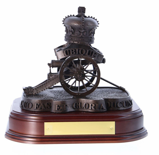 Ballantynes Royal Artillery 3D Crest, Bronze Statue - Platatac