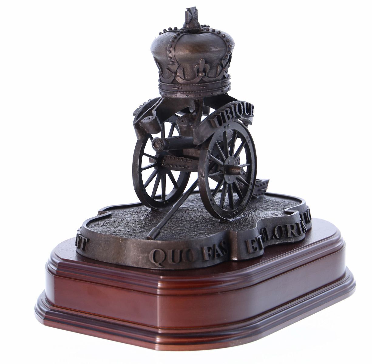 Ballantynes Royal Artillery 3D Crest, Bronze Statue - Platatac