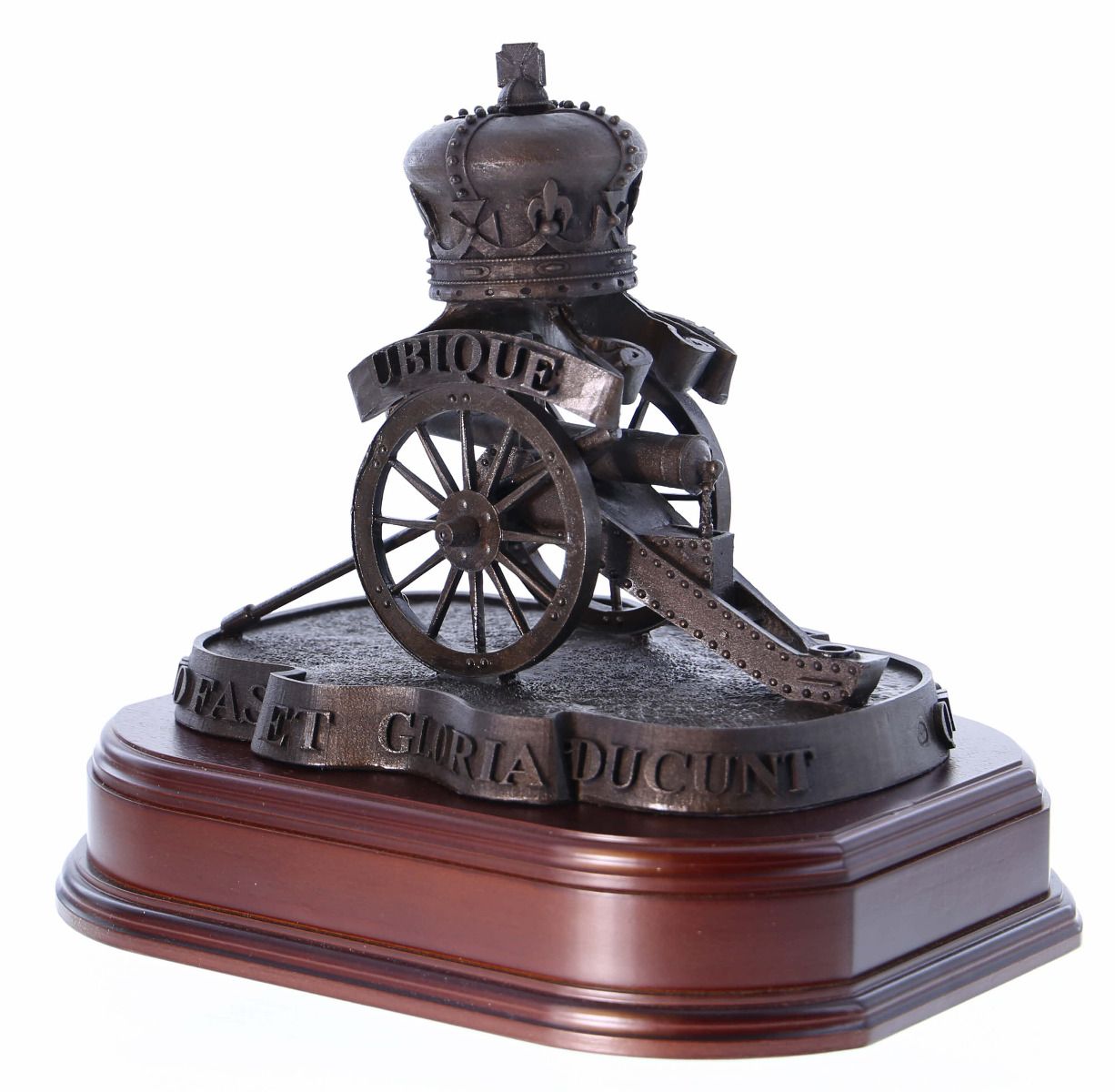 Ballantynes Royal Artillery 3D Crest, Bronze Statue - Platatac