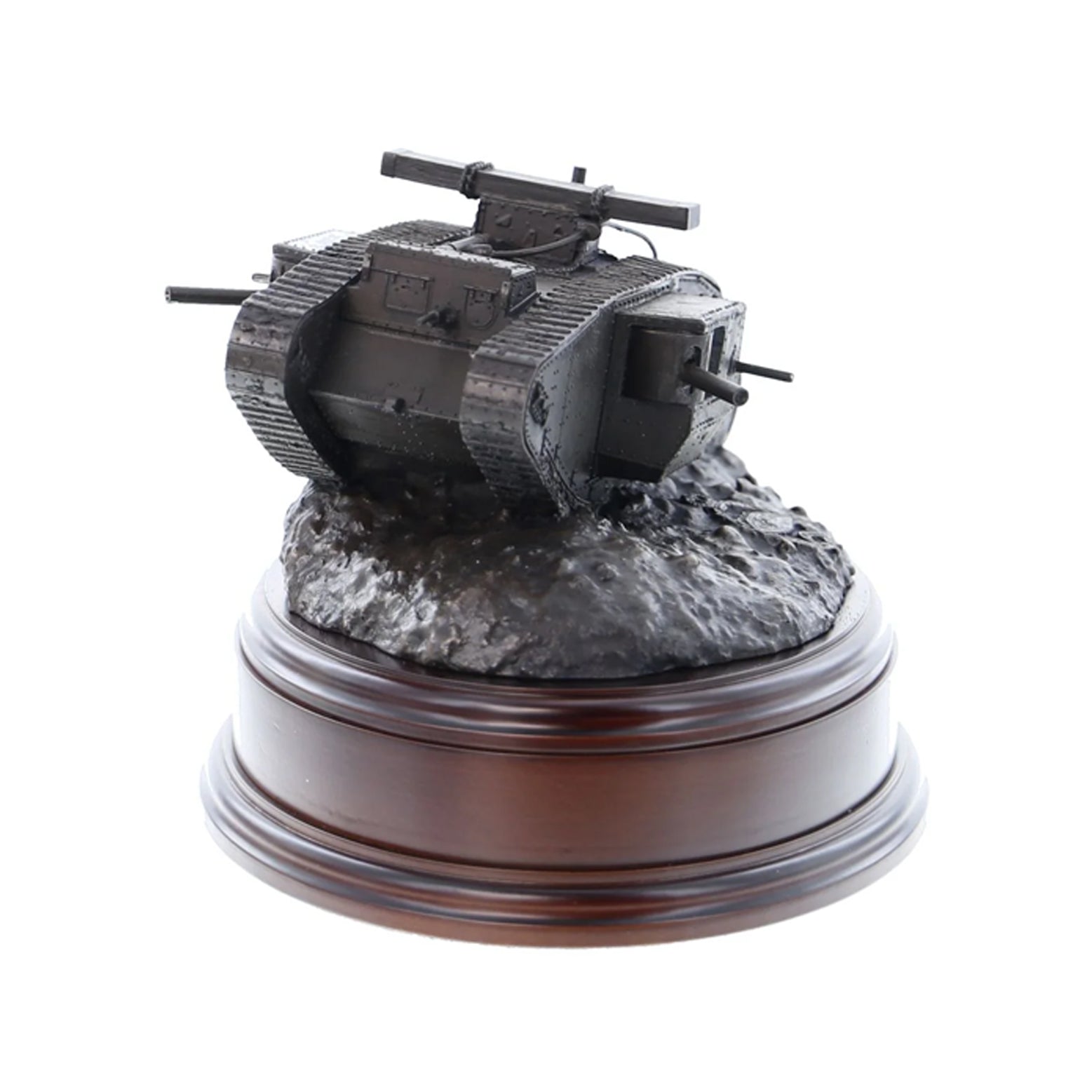 Ballantynes World War 1 Mk5 Tank. Bronze Statue - Platatac