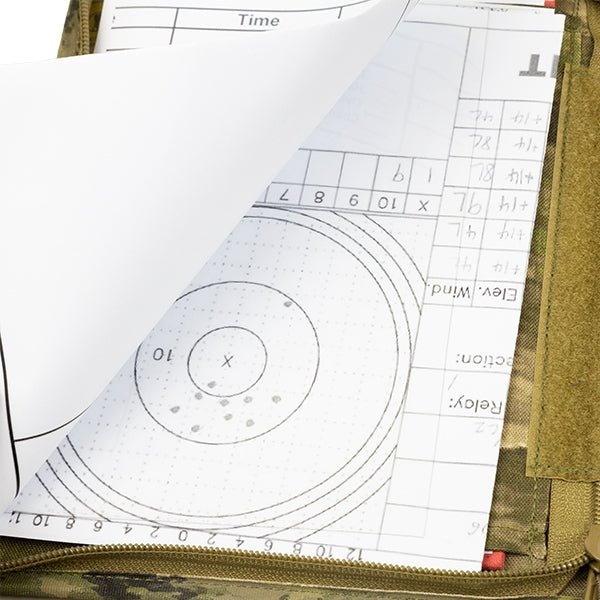 Platatac Shooters Data Notebook Cover - Platatac