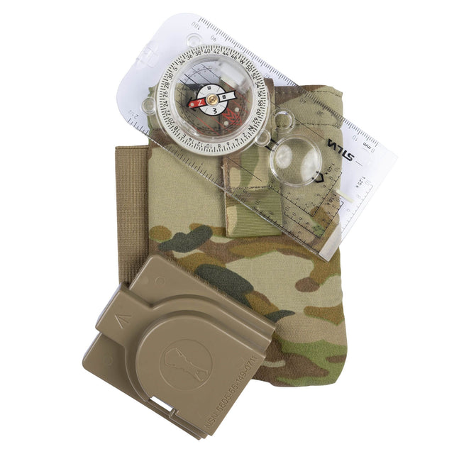 Silva 55 - 6400/360 MS Mils Compass Bundle - Platatac