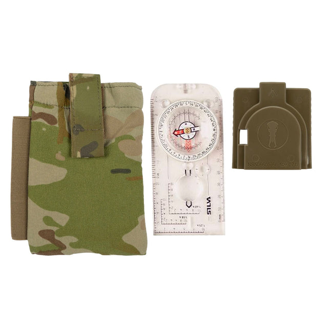 Silva 55 - 6400/360 MS Mils Compass Bundle - Platatac