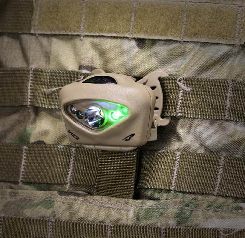 Princeton Tec Vizz Tactical MPLS Headlamp - Platatac