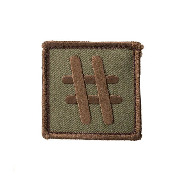 Platatac #Hashtag Morale Patch