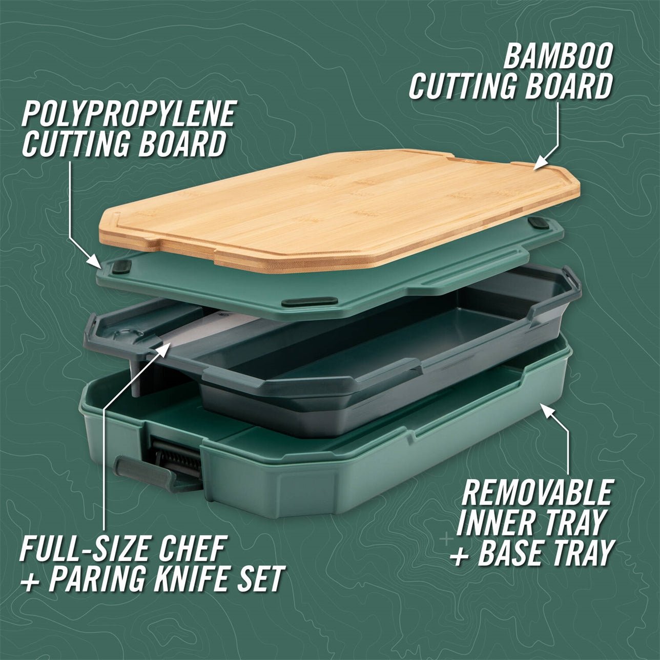 Gerber ComplEAT Cutting Board Set - Platatac