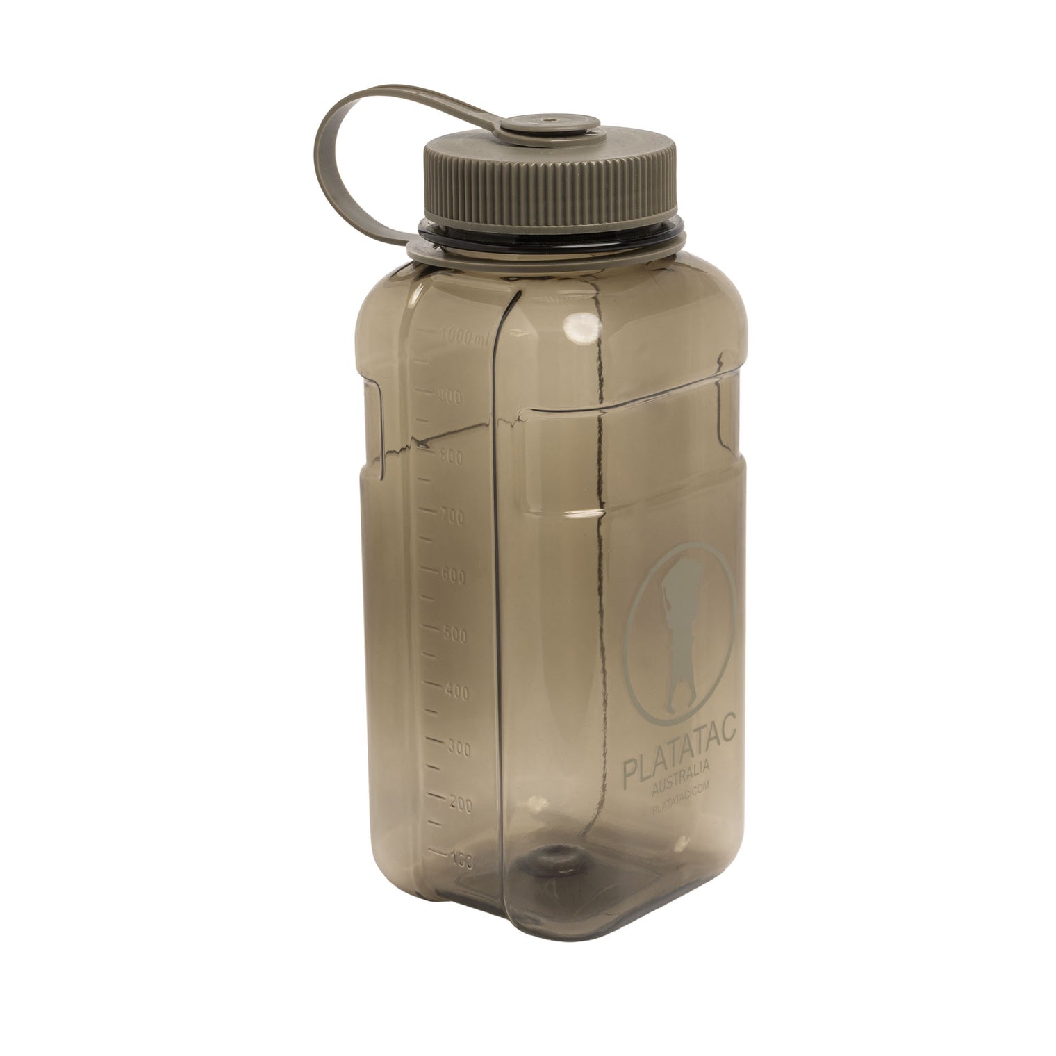 Platatac Square 1 Litre Rapid Fill Water Bottle