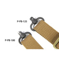 Blue Force Gear 1 inch Push Button QD Sling Swivel - Platatac