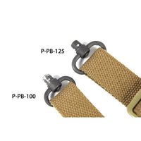 Blue Force Gear 1 inch Push Button QD Sling Swivel - Platatac
