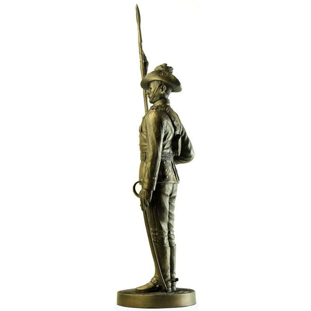 Naked Army "NSW Lancer 1901" Cold-Cast Bronze Figurine - Platatac
