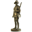 Naked Army Australian Lighthorse Trooper, 1915 – Cold-Cast Bronze Figurine - Platatac