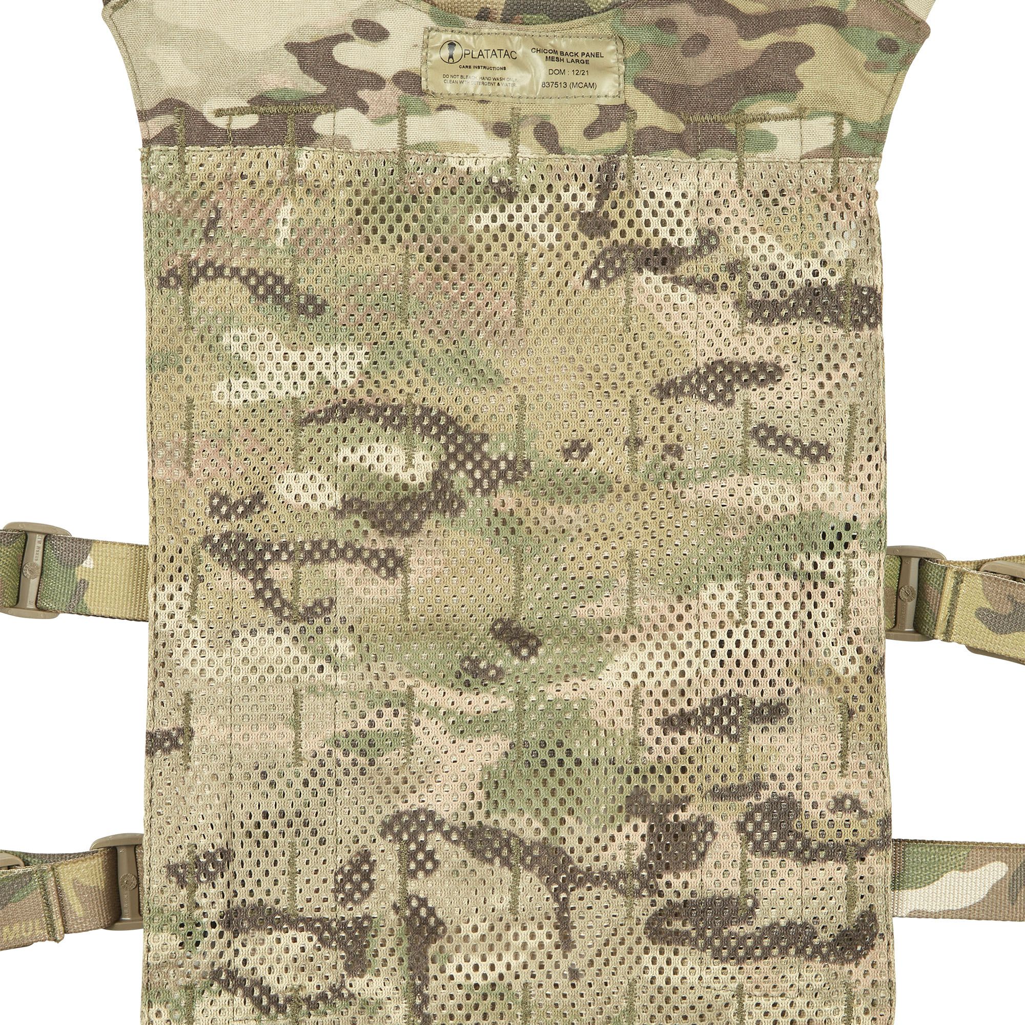 Platatac CHICOM Back Panel, Large, Mesh - Platatac