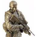 Naked Army Female Soldier – Cold-Cast Bronze Figurine - Platatac