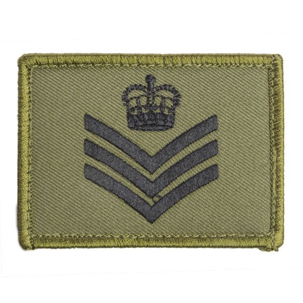 Platatac SSGT Rank AMCU Olive Patch - Platatac