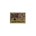 Australian Flag IR Laser Cut Patch with Text - Small - Platatac