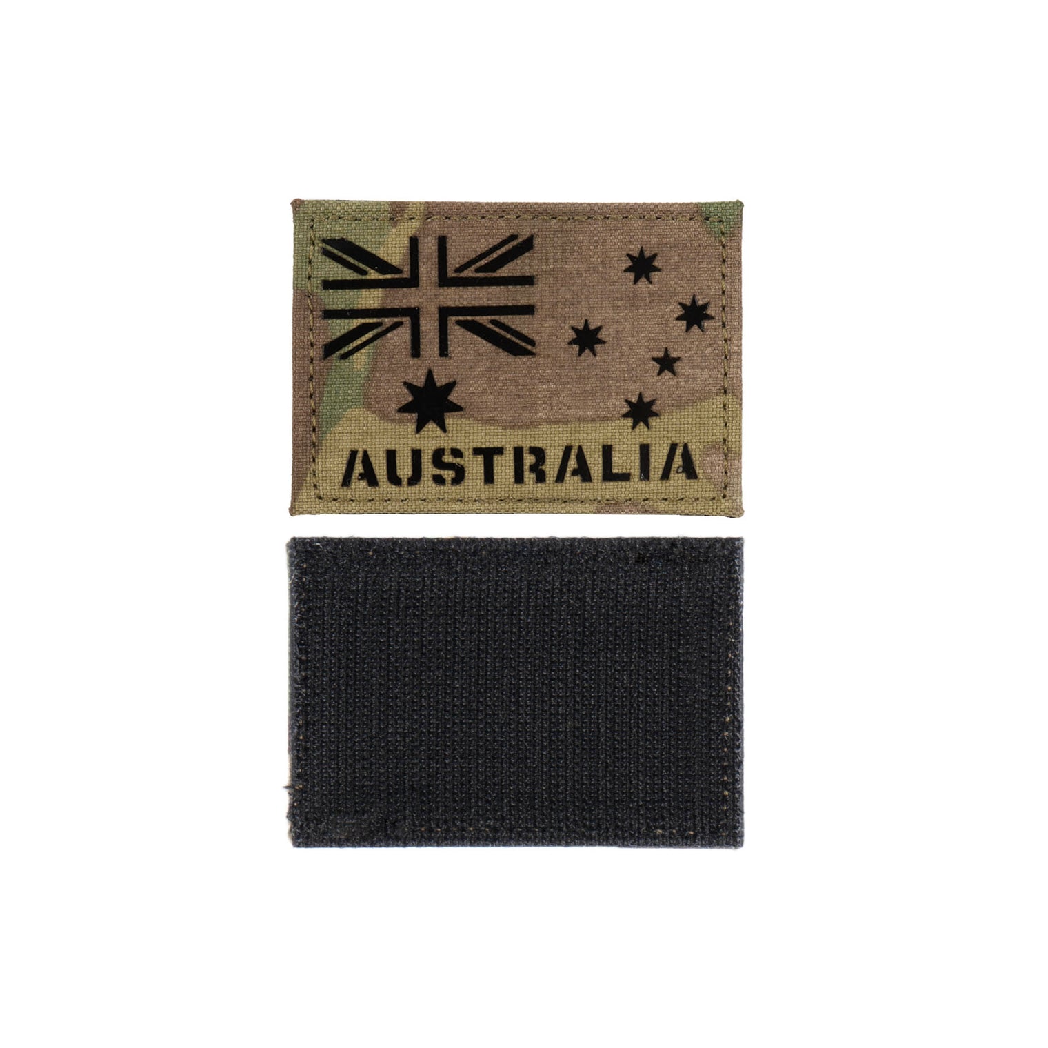 Australia IR Laser Cut Patch with Text - Small - Platatac
