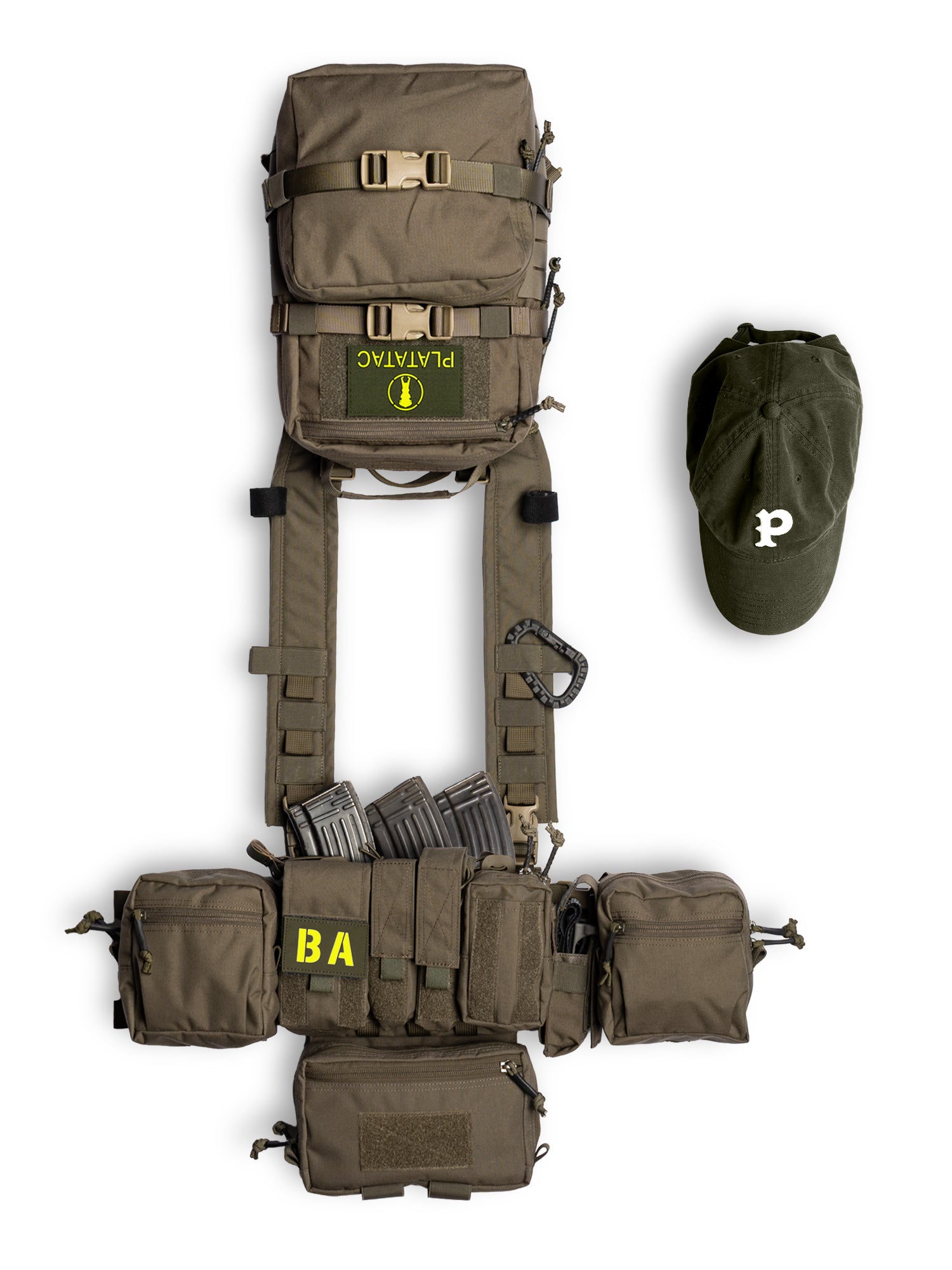 Platatac CRABS V2 Fixed Mag Placard - Platatac