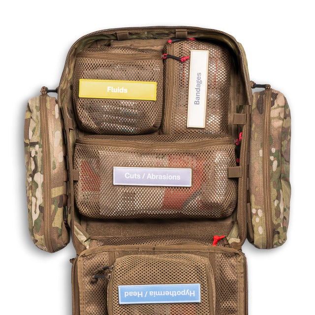 Platatac PAFA Mk3 Mesh Organiser Pouch Set W/Zip