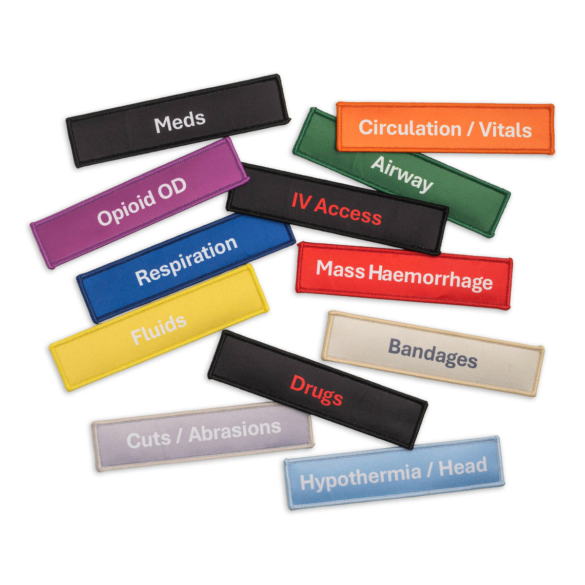 Platatac PAFA Medical Identifier Patch Set