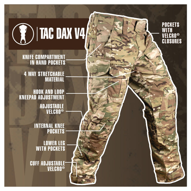 Platatac Tac Dax V4 Combat Pants - Platatac