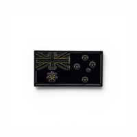 Platatac Australian Flag Lapel Pin - Black Subdued - Platatac