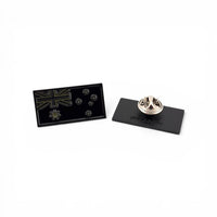 Platatac Australian Flag Lapel Pin - Black Subdued - Platatac