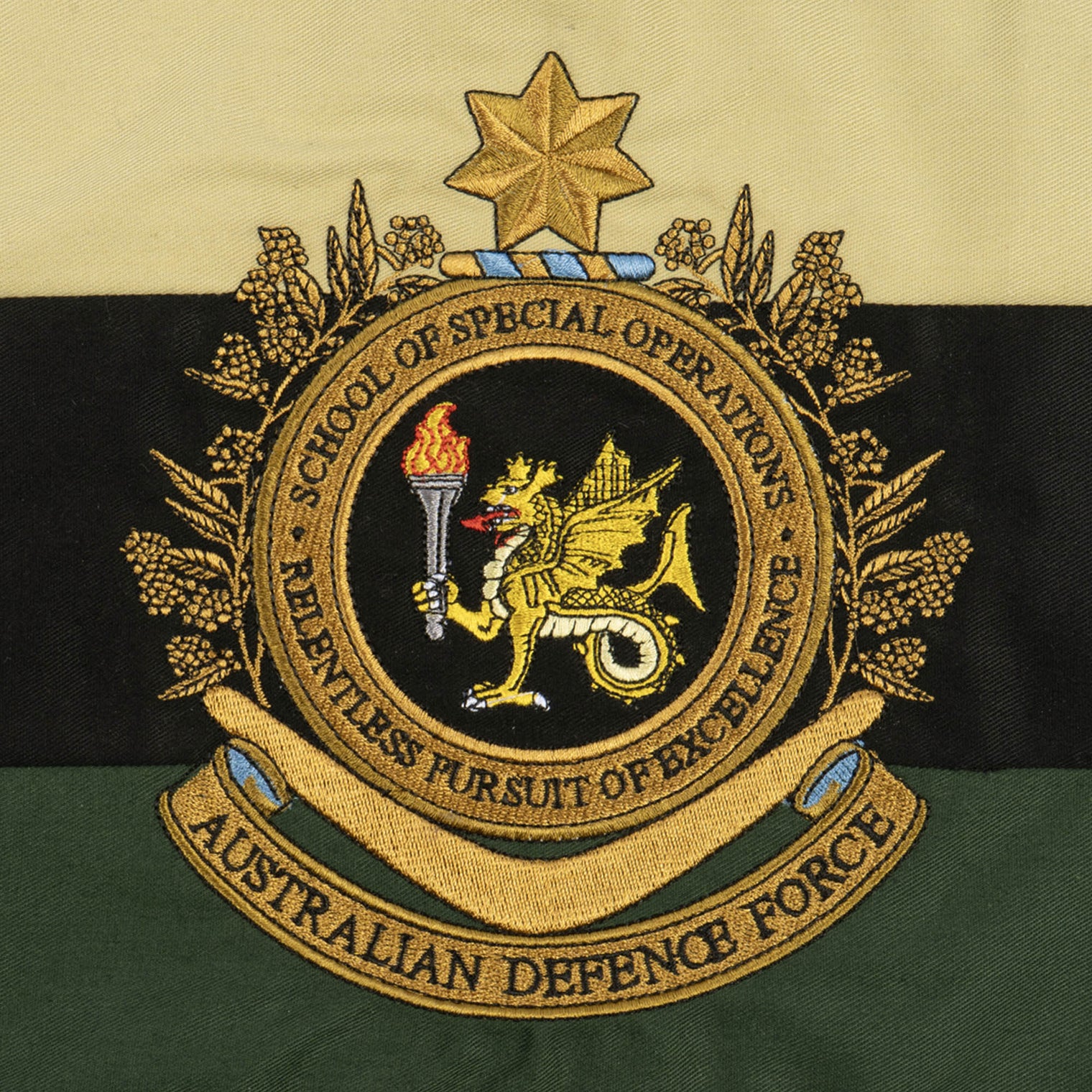 Australian Defence Force School of Special Operations (ADFSSO) A4 Flag