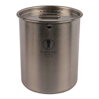 Platatac Stainless Steel Field Cup & Lid - Platatac