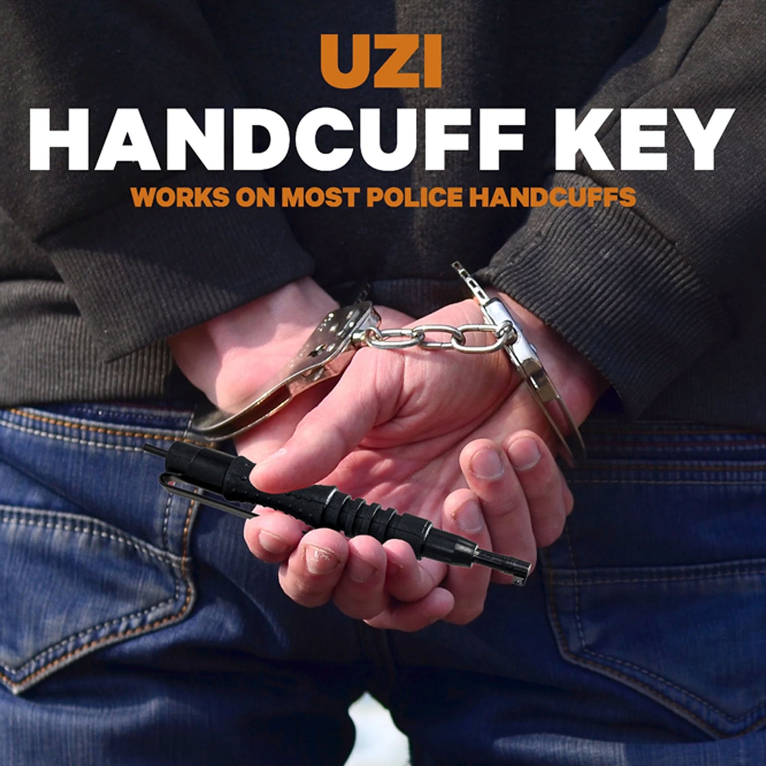 UZI Pocket Key Black
