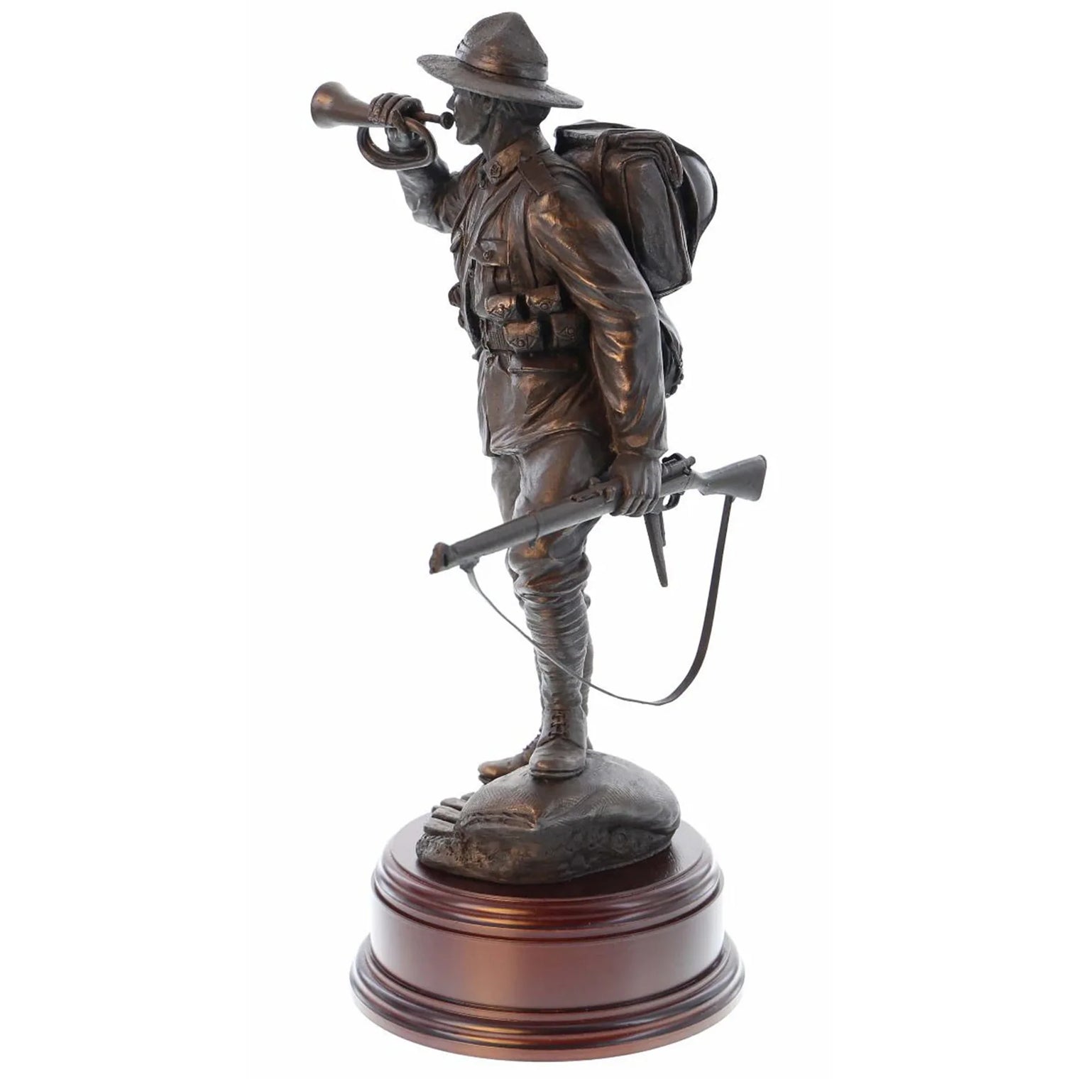 Ballantynes New Zealand Army World War 1, Duty Calls, Bronze Statue