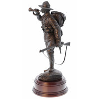 Ballantynes New Zealand Army World War 1, Duty Calls, Bronze Statue
