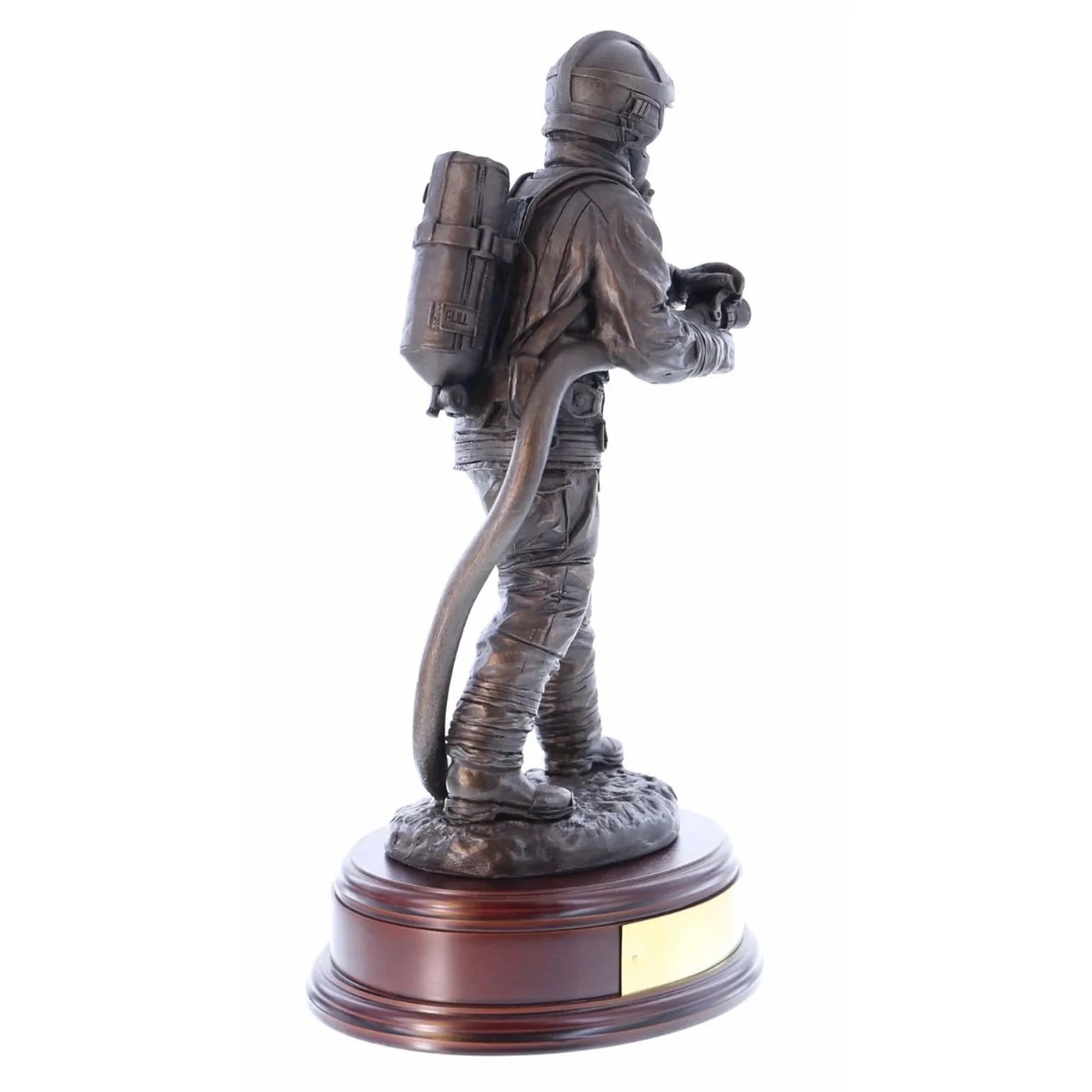 Ballantynes British Fire and Rescue Service, Male Firefighter, the Branch, Bronze Statue