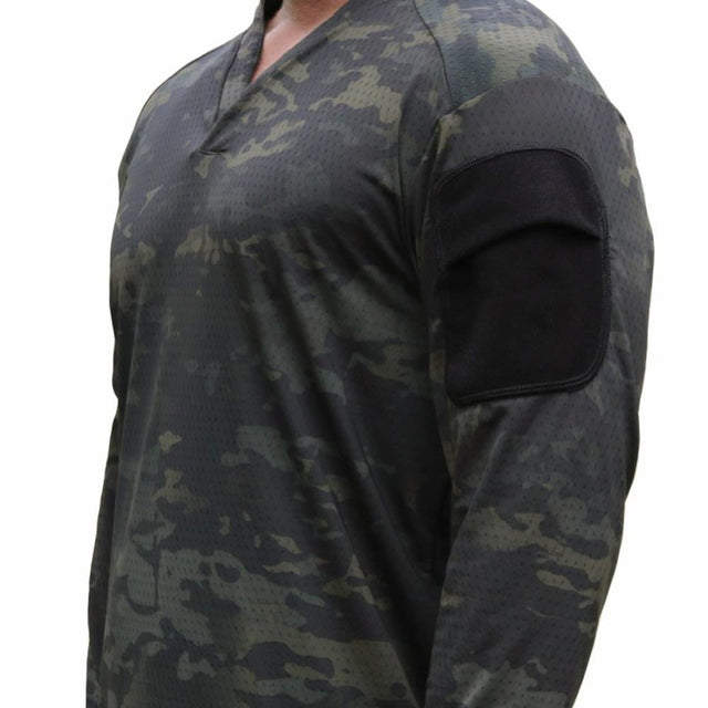 Velocity Systems Boss Rugby Long Sleeve Shirt - Platatac