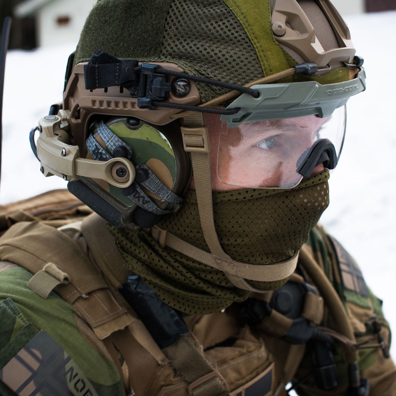 3Charlie Buff Mesh Neck Gaiter