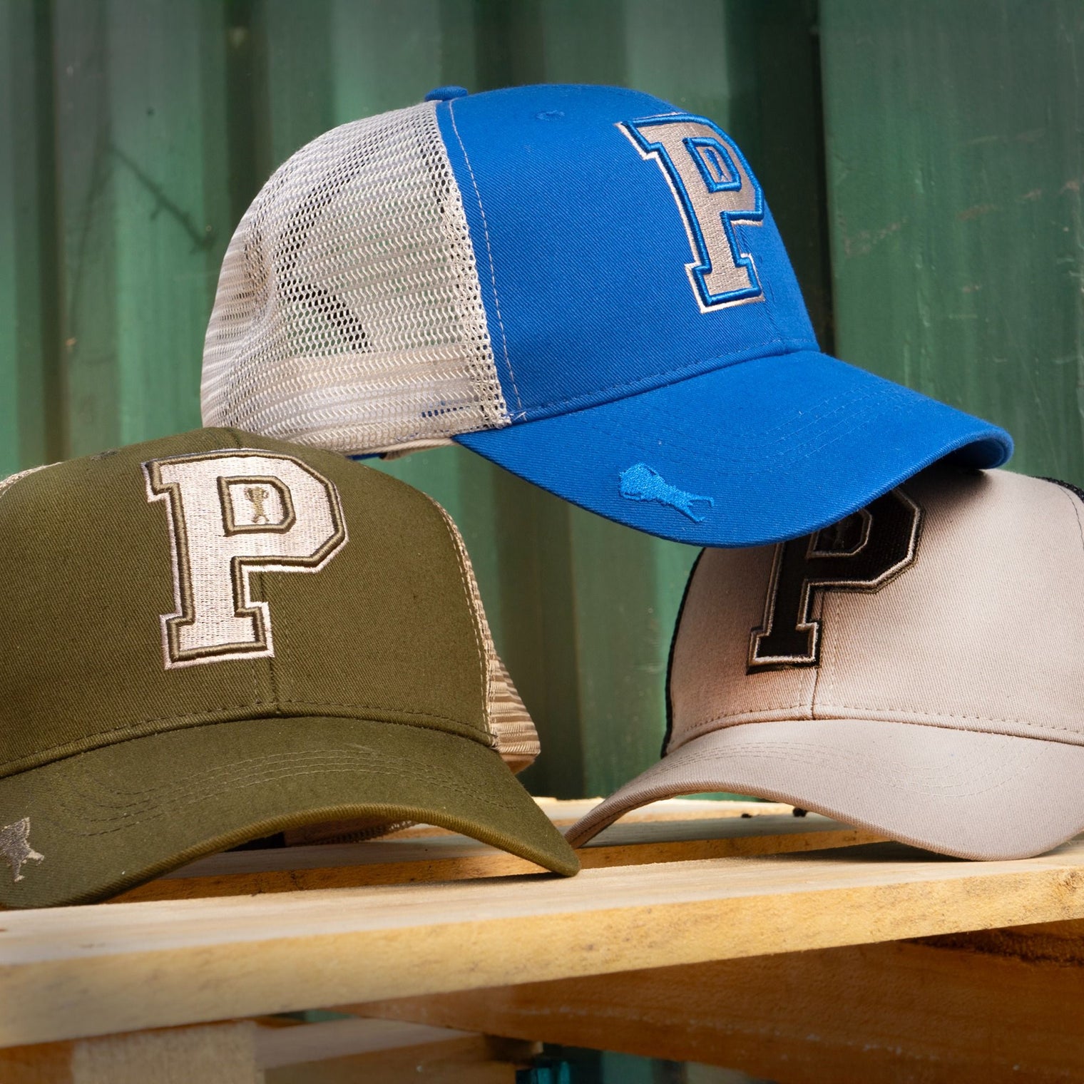 Platatac P Trucker Caps