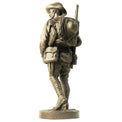 Naked Army "Soldier On" AIF 1918 - WW1 Cold-Cast Bronze Figurine - Platatac