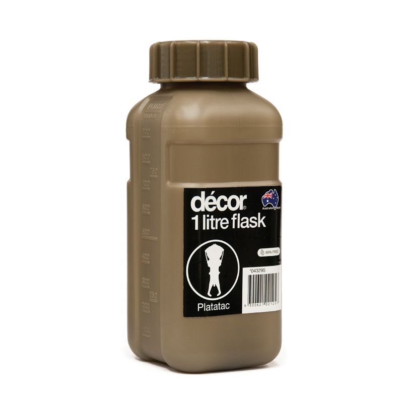 3個 新品 Platatac 1リッター フラスコ ウォーターボトル OD 水筒 Platatac decor 1 Litre Flask 1リッター フラスコ ウォーター