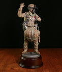 Ballantynes Special Forces HALO Military Freefall Parachutist 2023, Bronze Statue - Platatac