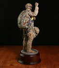 Ballantynes Special Forces HALO Military Freefall Parachutist 2023, Bronze Statue - Platatac